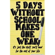 Youth Change Poster #332 Funny School Poster Teaches Attendance, Reduces Truancy, Absenteeism