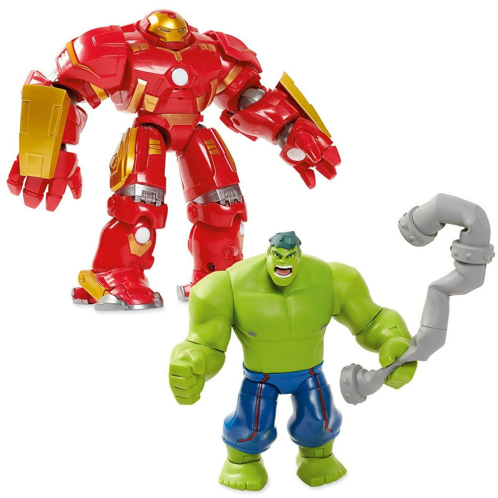 Disney Hulkbuster Deluxe Action Figure Set Marvel Toybox New with Box