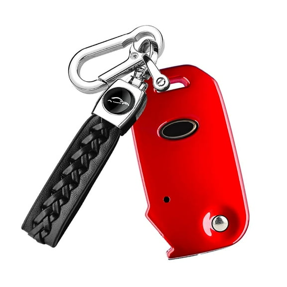 Compatible with Kia 2019 2020 Sportage Cerato Forte Sports GT Sorento Soul Niro Telluride Key Fob Cover for Kia Flip Remote Stylish Key Case Holder