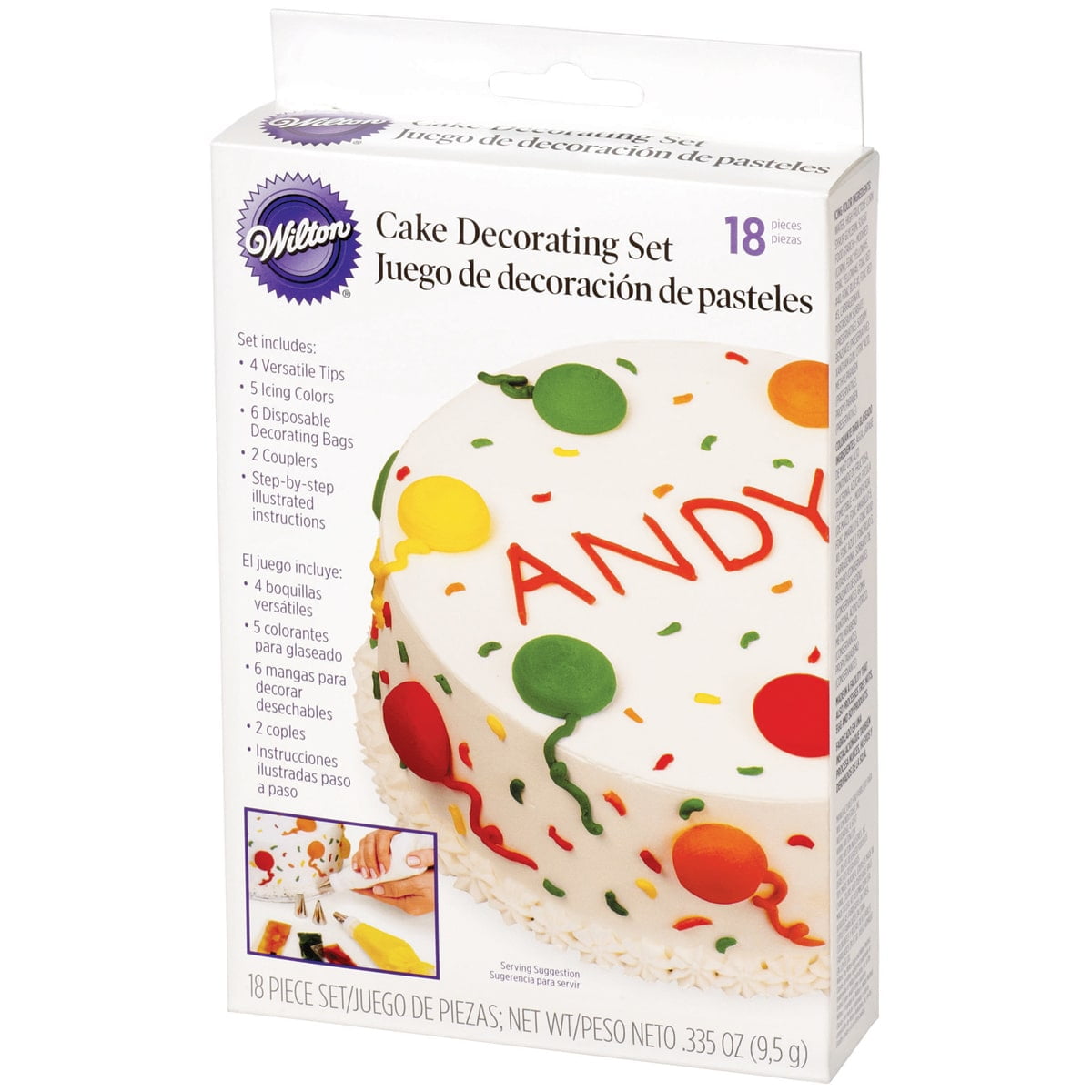 Wilton 18pc Cake Decorating Set