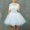White, variant on Toddler Girls Dresses Baby Girl Tulle Dress White Dress Girls Long Dresses For Girls Easter Dresses For Girls 2-3 Years