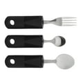 thumbnail image 4 of Parkinsons Utensils, Adaptive Utensils Rubber Handle Safe Durable 3 Pieces  For Arthritis, 4 of 8