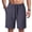 04# Navy, variant on IhhxPro Men's Casual Shorts with Pockets Elastic Waist Drawstring Summer Mesh Lightweight Athletic Jogger Fit Outdoor Sport S-3XL
