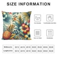 thumbnail image 5 of COMIO Throw Pillow Cover Cushion Covers Pillow Cases Tropical Flower Pineapple Vintage Car Bedroom, 5 of 5
