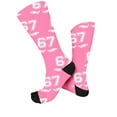 thumbnail image 2 of Funny Baseball Novelty Print Crew Socks for Men Women Comfortable Athletic Socks for Sports Christmas Holiday Gifts, 2 of 6