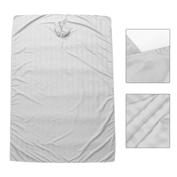 Yardwe 1Pc Reusable Spa Massage Bed Cover Grey Smooth Soft for Beauty Shops