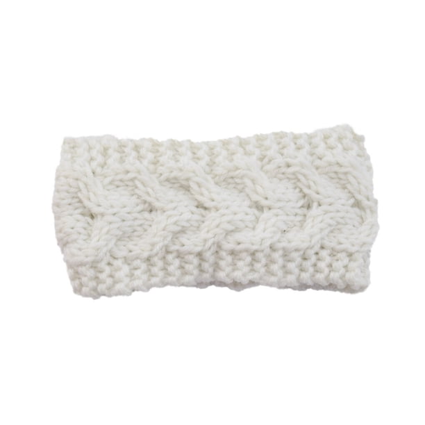 Jumpingount Diadema para bebé, envoltura elástica para el cabello para niños pequeños, cubiertas elásticas para envolver el cabello para Accesorio para el cabello Blanco