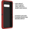 thumbnail image 4 of Designed for Samsung Galaxy S10 Plus Heavy Duty Case, Triple Layer Protection Shockproof Dropproof Dustproof Anti-Scratch Phone Case Cover for Samsung Galaxy S10 Plus,Red, 4 of 6