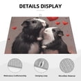 thumbnail image 3 of Vsdgher Heart Guinea Pig Couple Dish Drying Mat Super Absorbent Drying Mat Large Dish Drying Mats for Kitchen Counter Kitchen Drying Mat 24" x 18", 3 of 7