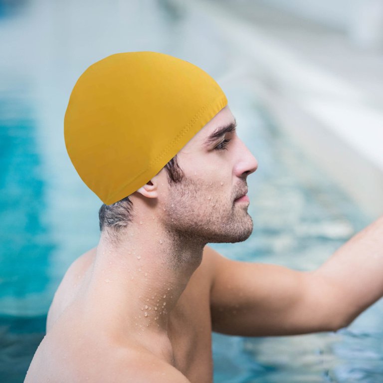 Sehao Adult Swimming Cap Men'S and Women'S Style Hair Protection