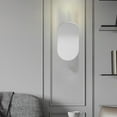 thumbnail image 6 of YWMJZEU LED Wall Sconce Aluminum 230V Lamp for Hotel Basement Corridor Living Room Stair White, 6 of 7