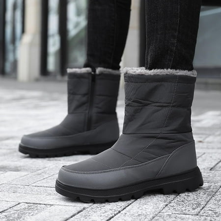 New Fshion Plus Size Snow Boots for Women Winter Warm Solid Color Flat Casual Short Snow Boots Shoes 50% off Clearance!