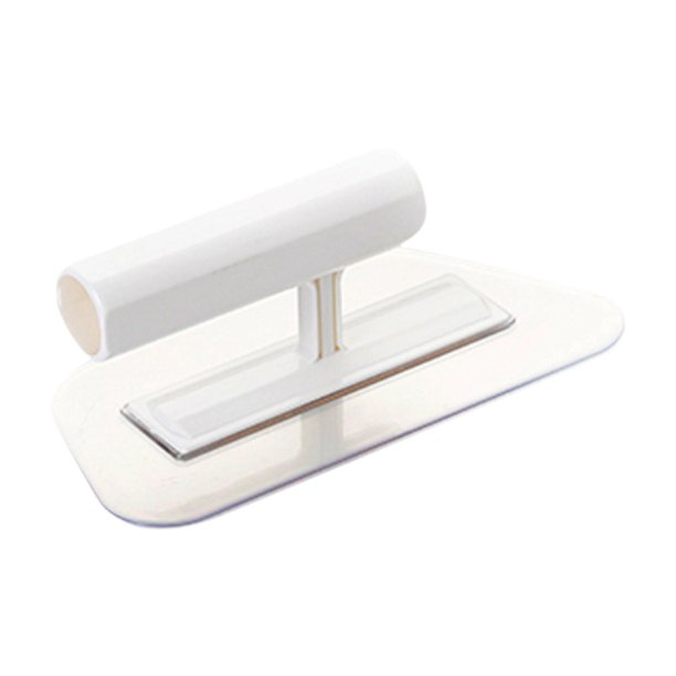 Paleta de acabado,Paleta poligonal de Pp Herramienta manual liviana,Paleta de acabado Mango de agarre cómodo,Diseño ergonómico Fácil de usar Práctico,Paleta profesional transparente para