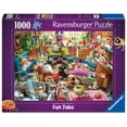 thumbnail image 2 of Jigsaw Puzzle Ravensburger The Cat Groomer 1000 Pieces, 2 of 7