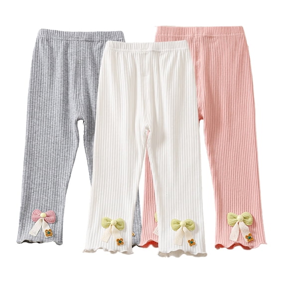 Nmmacb Girls Prints Leggings Casual Yoga Pants Tights Cartoon Trousers for Kids Toddler Baby in 1T to 7 Years