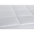 thumbnail image 2 of Epoch Hometex, Inc. Nanofibre 400 Thread Count Down Alternative Water and Stain Resistant Mattress Pad - White Twin, 2 of 3