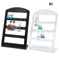 thumbnail image 3 of Earrings Organizers Acrylic Large: 2PCS Earrings Holders Jewelry Display Stands, 3 of 10
