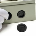 thumbnail image 4 of COMPUKAS 8Ud Juegos De Grommets Negros Para Protección De Cables Con Fácil Instalación En Máquinas, 4 of 6