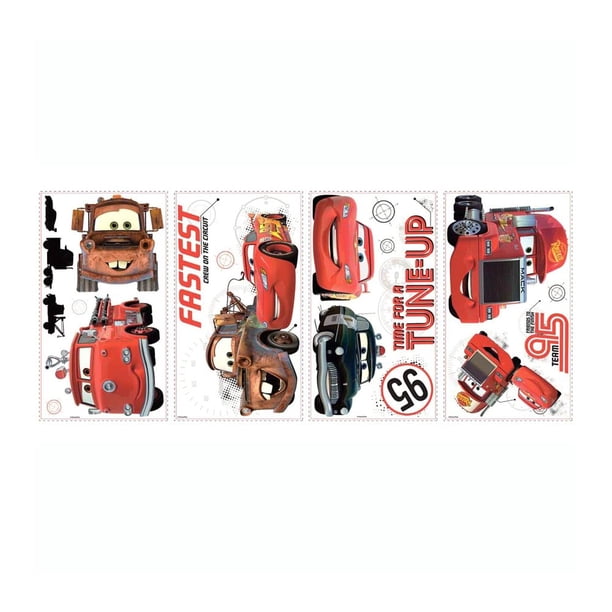 Adhesivos de pared RoomMates RMK2533SCS Disney Pixar Cars Friends