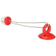 thumbnail image 2 of Juguete Para Masticar Con Ventosa, Juguete Para Masticar Perros, Juguete Para Limpiar Los Dientes De Mascotas, Juguete Para Masticar Perros, Juguete Molar, Limpieza De Dientes Para ANGGREK rojo blanco, 2 of 8
