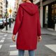 thumbnail image 4 of LLYWEY Zip-Up Sudadera con Capucha Larga Suave para Mujer Ligera de Forro Polar Suave con Cordón Casual de Manga Larga con Cierre de Zíper Chaquetas con Capucha con 2 Bolsillos Frontales, 4 of 9