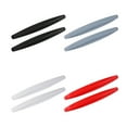 thumbnail image 3 of Transemion 2 Pieces Car Bumper Strip Auto Protector Anti-collision Protective Front Rear Black, 3 of 6
