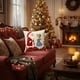 thumbnail image 3 of Christmas Pillow Covers 17.7x17.7 Inches Decorative Pillow Cases With Soft Fabric Hidden Zipper For Home Decor, 3 of 7
