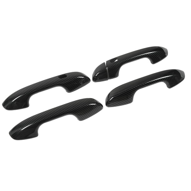 Cubierta De Manija De Puerta Exterior, Protector De Manija De Puerta De Coche Duradero A Prueba De Deformación Estilo De Fibra De Carbono Resistente A Los Arañazos Para Coche ANGGREK Otros