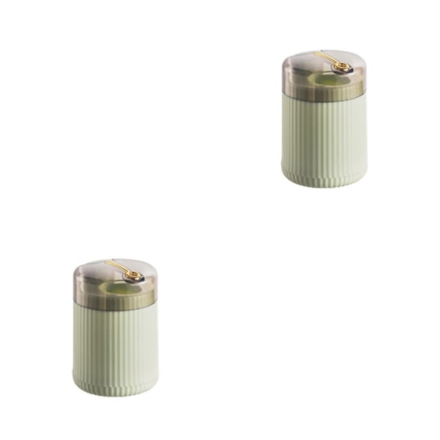 Naiovety Soporte para palillos de Dispensador de palitos Gadget de cocina Sin rebabas Atractivo Automático Ahorro de espacio Accesorios Verde claro 2piezas