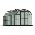 thumbnail image 3 of Palram - Canopia Prestige 8' x 20' Twin-Wall Walk-In Greenhouse - Green - with Accessories Package, 3 of 11