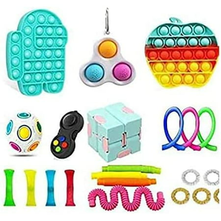 Rana Fidget Toys Kit, Sensory Fidget Pack, Stress Relieves Sensory ...