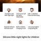 thumbnail image 5 of Luz De Noche Para Niños, Conejito, Lámpara Bonita De Silicona Para Guardería, Luz De Noche Para Bebé, Conejo, Luz De Noche Para Niños De Silicona Bonita Methold HA025678-02, 5 of 6