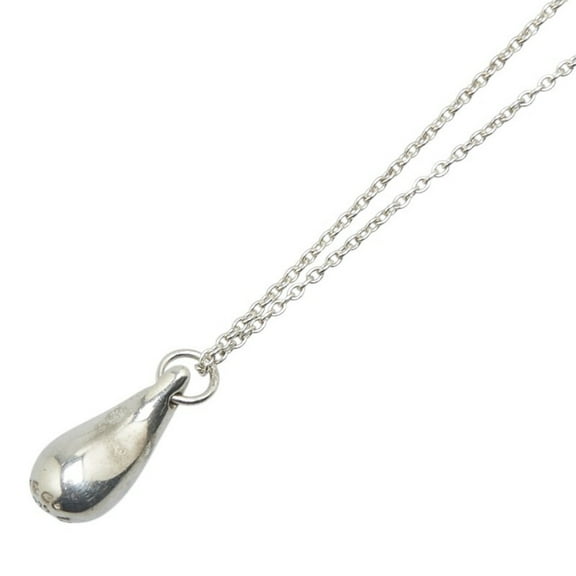 Pre-Owned Tiffany & Co. Teardrop Necklace in 925 Sterling Silver for Women (Good)