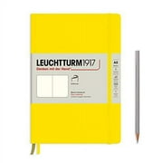 LEUCHTTURM1917 - Medium A5 Plain Softcover Notebook (Lemon) - 123 Numbered Pages