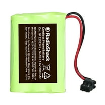 RadioShack Cordless Phone Battery 3.6V 800mAh Ni-MH - Catalog No. 2302341