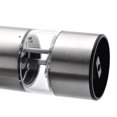 thumbnail image 4 of Molinillo Eléctrico De Sal Y Pimienta Molinillo Automático De Acero Inoxidable Cepillado Molinillo Por Batería Con Engranaje Ajustable Para Sal, Pimienta, Especias, Hierbas Secas Yuarrent HA015943-00, 4 of 5