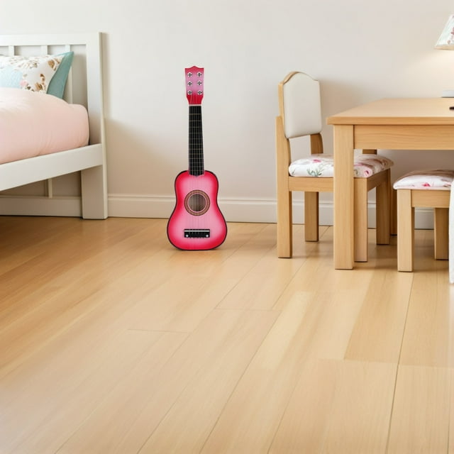 IFANLANDOR Jouets Guitare pour Enfants Guitare Acoustique Design Portable Multicolore pour Éducation Musicale 1ensemble