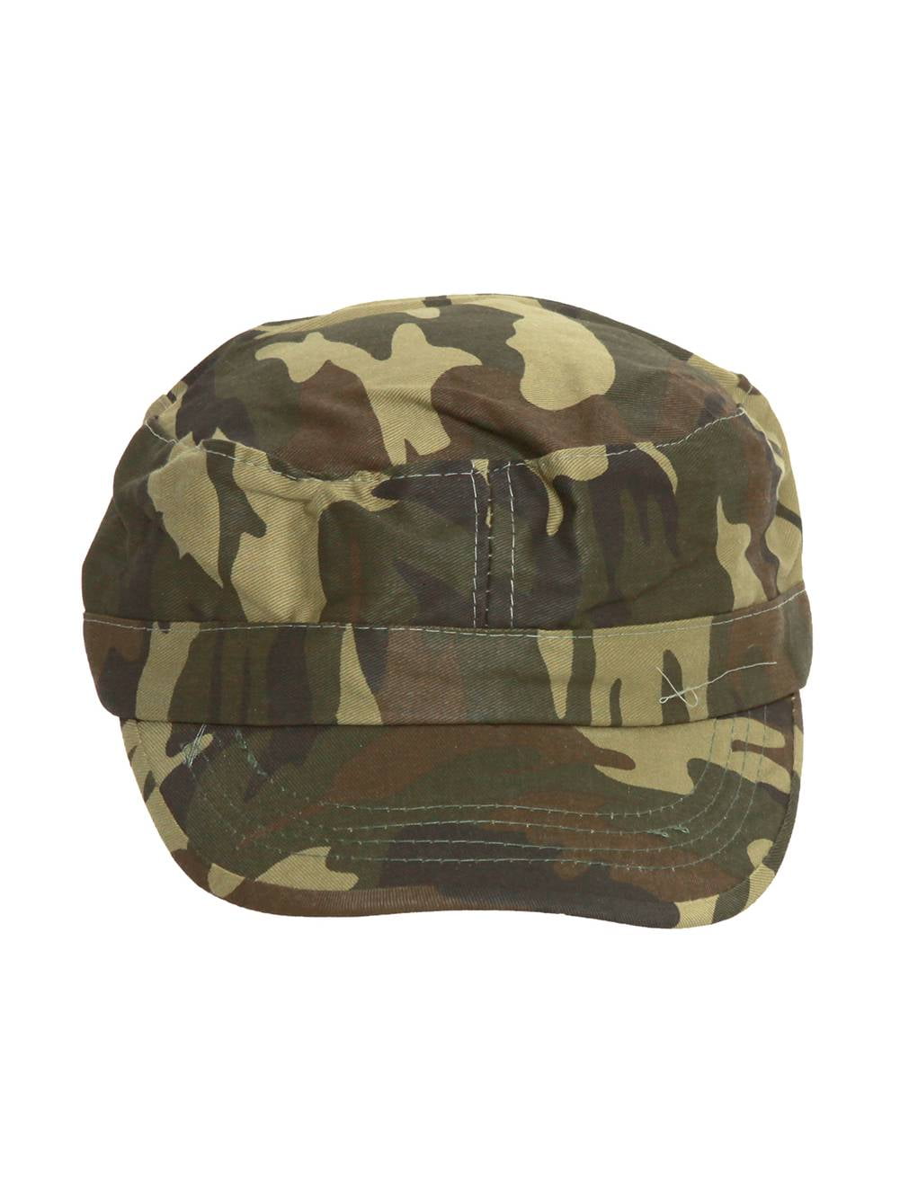 camo newsboy cap