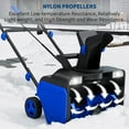 thumbnail image 6 of 20in Corded Electric Snow Blower, 15A Brushless Motor, 25FT Throw Distance, 180° Chute, LED Lights for Driveway Walkway Deck, 6 of 7