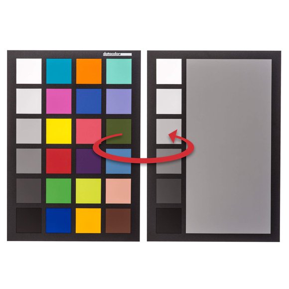 Datacolor SpyderCHECKR 24 - Color calibrate your camera for consistent image color across multiple camera systems/lighting conditions. Target color c
