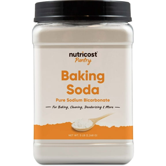 Nutricost Baking Soda (5 lbs) - For Baking, Cleaning, Deodorizing, and More