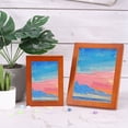 thumbnail image 5 of Unique Bargains 6x8 inch Wooden Picture Frames, 4 Pcs Display, Brown, 5 of 5