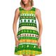 thumbnail image 1 of Disketp St. Patrick's day in green colors para Vestido sin Mangas para Mujeres, Vestidos de Verano para Mujeres, Casual y Holgado para la Playa, 1 of 7