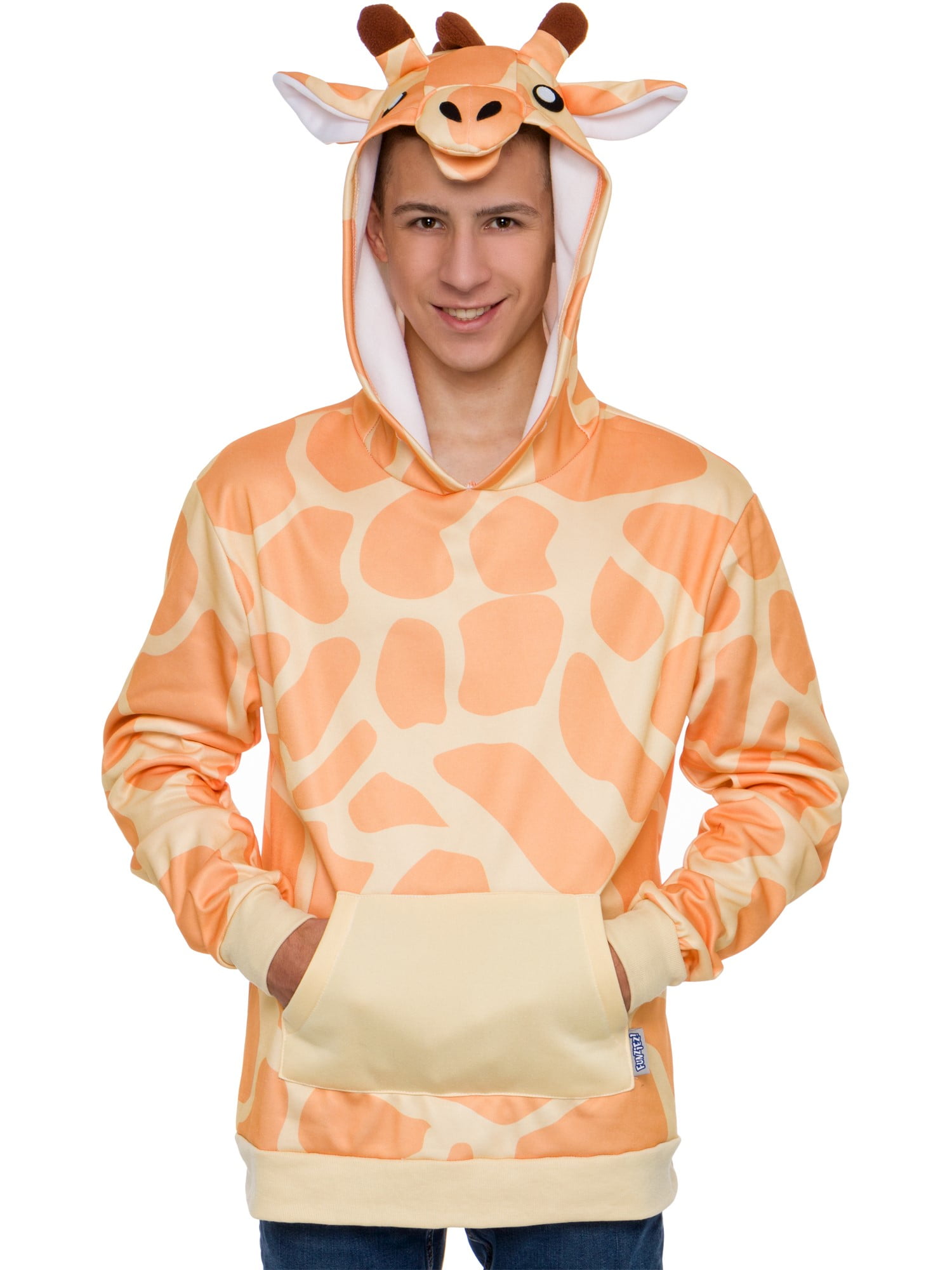 giraffe hoodie with ears