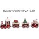 thumbnail image 4 of Mini adorno de tren navideño JanHm para regalos Decoración de fiestas y festivales 1 juego, 4 of 5