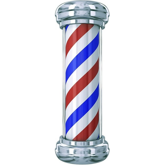 36" TALL BARBER POLE VINYL DECAL FOR SALON SHOP WINDOW WALL NICE GRAPHIC