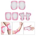 thumbnail image 1 of Tinglu - Pack de 6 protectores para patineta, patinaje sobre hielo, coderas, muñequeras, ciclismo, rodilleras para niños, 1 of 8