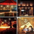 thumbnail image 4 of 2 Pack Firework Fairy Light, 200 LED 8 Mode LED Starburst Lights Copper Wire Twinkle Light with Remote Control for Patio Lawn Backyard Landscape Wedding Party Decorations (Warm White), 4 of 12