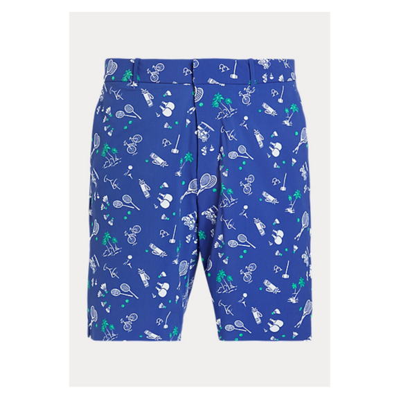 $125 Polo Ralph Lauren Golf Performance Classic Fit Stretch 9 In Shorts NAVY 42