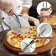 thumbnail image 4 of Stainless Steel Pizza Cutter, Professional Pizza Cutter with Non-Slip Handle, Pizza Cutter for Pizzas Pancakes Cakes, 4 of 5